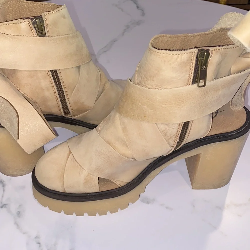 FREE PEOPLE BLAKE PLATFORM BOOTIES - Picture 5 of 10